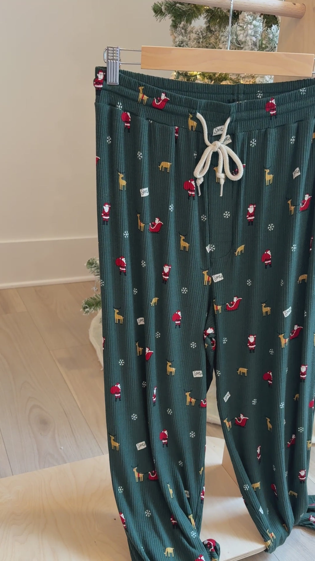 Santa Small Ribbed Men's Pants