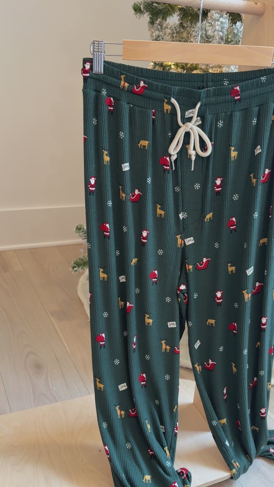 Santa Small Ribbed Men's Pants