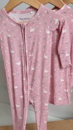 Ducks & Daisies Zip Romper