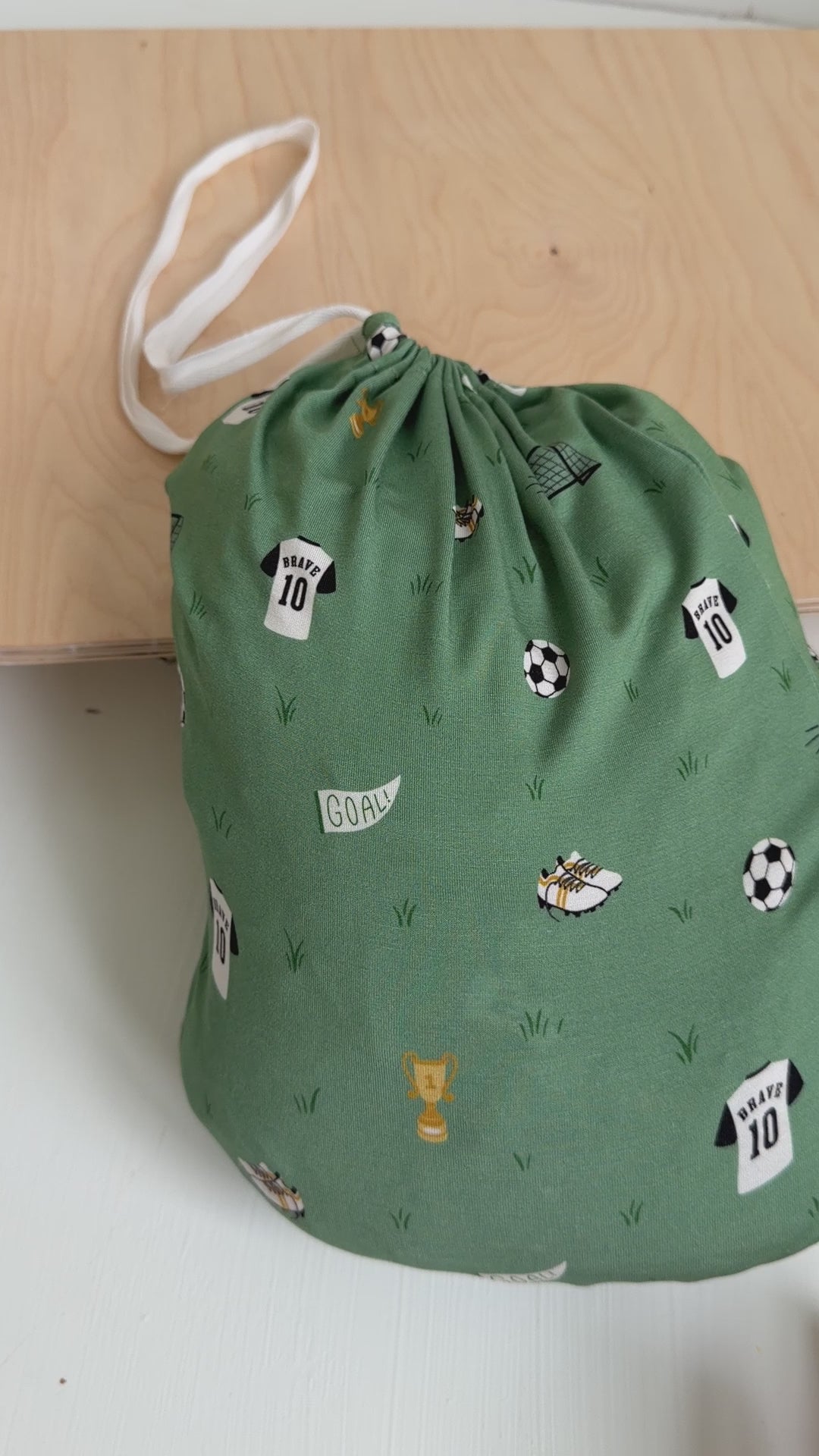 Soccer Twin Sheet With Pillow Case
