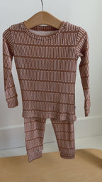 Neutral Lines Small Ribbed Two-Piece Set