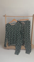 Christmas Trees Small Ribbed Women's Pants