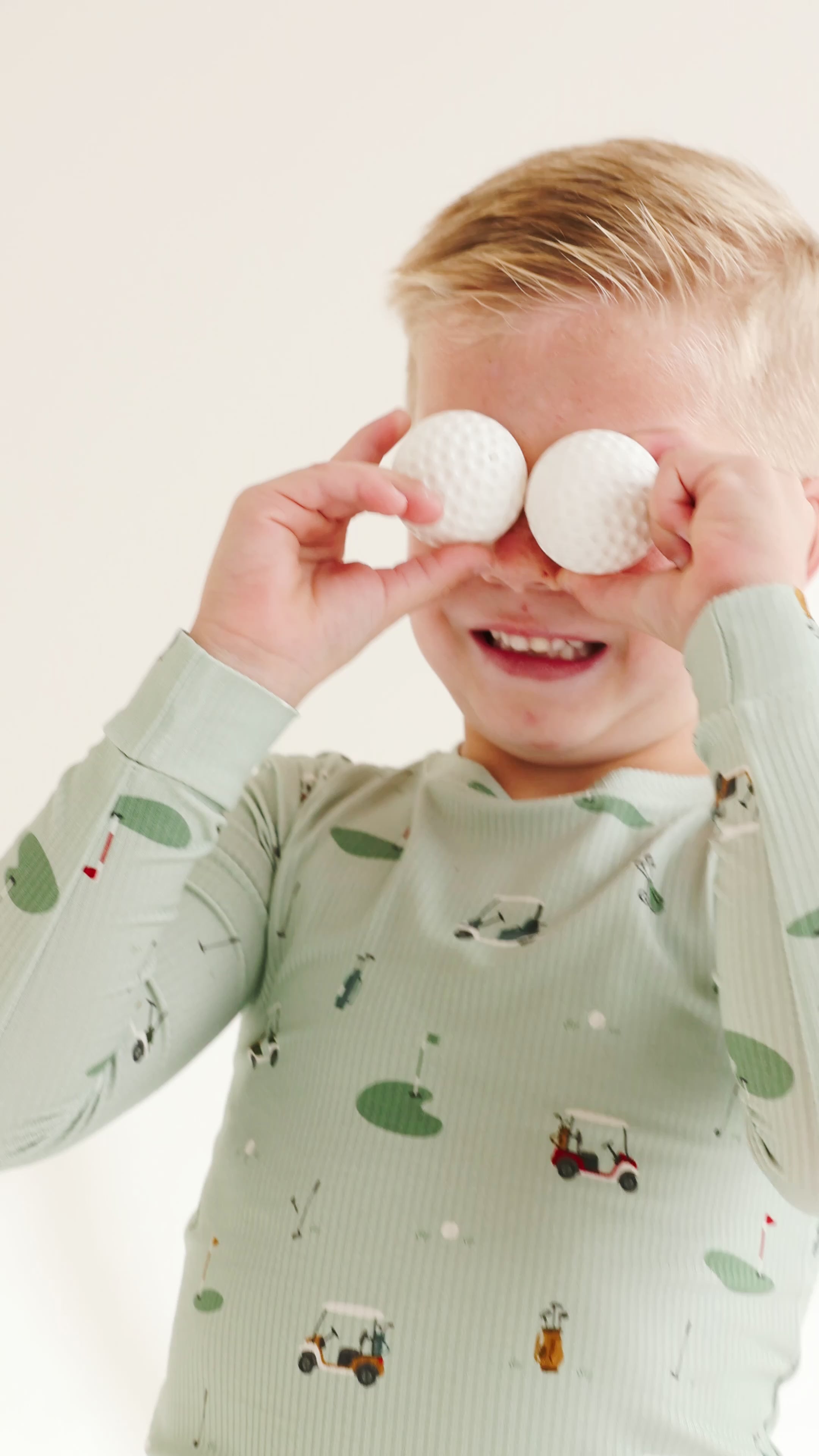 Golf Small Ribbed Two-Piece Set