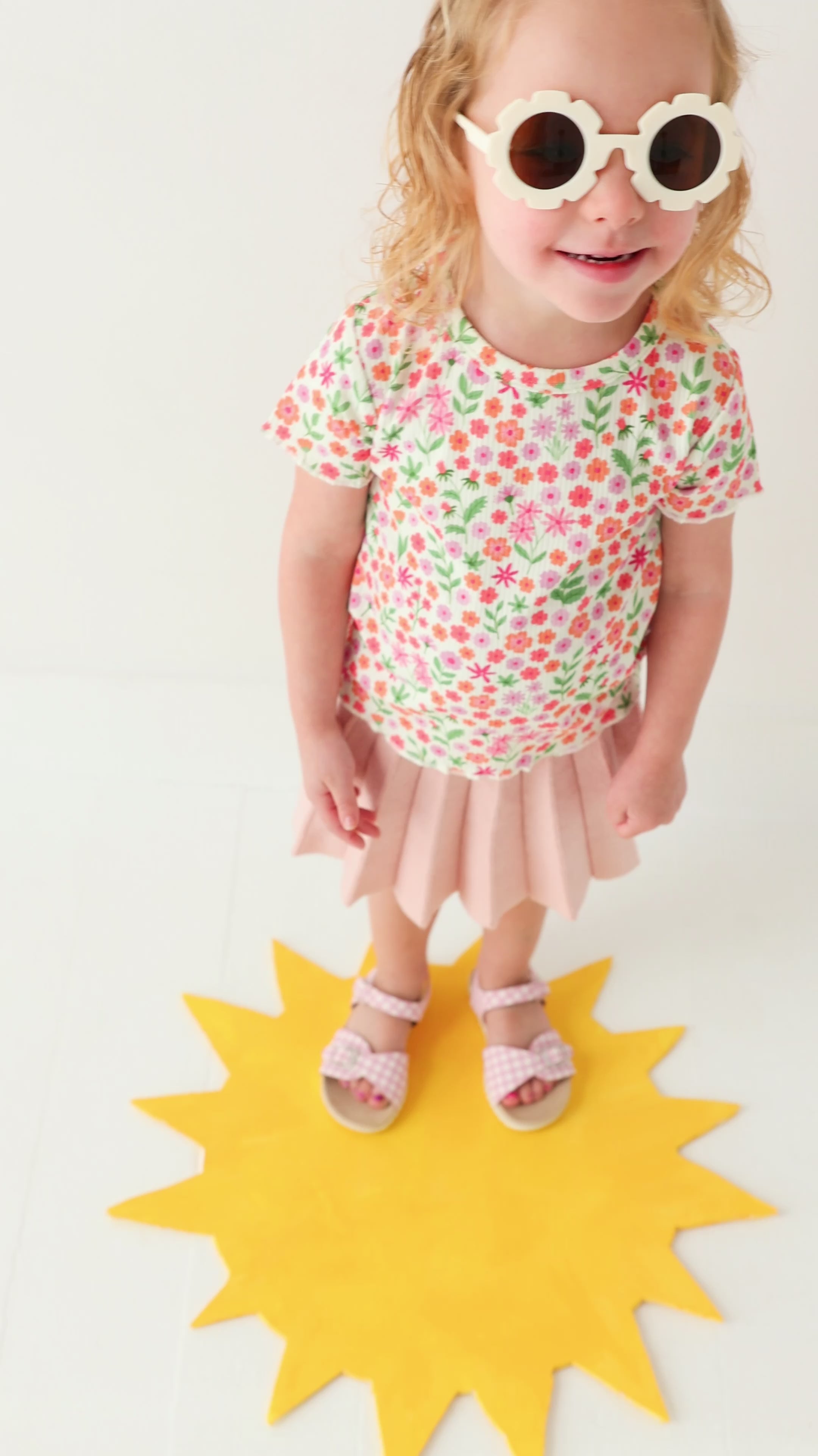 Spring Fields Lettuce-Edge Ribbed Shirt