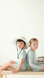 Gone Fishing Small Ribbed Shorts Two-Piece Set