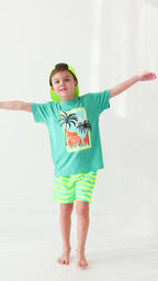 Beach Club Turquoise Shirt