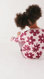 Plum Bamboo French Terry Joggers