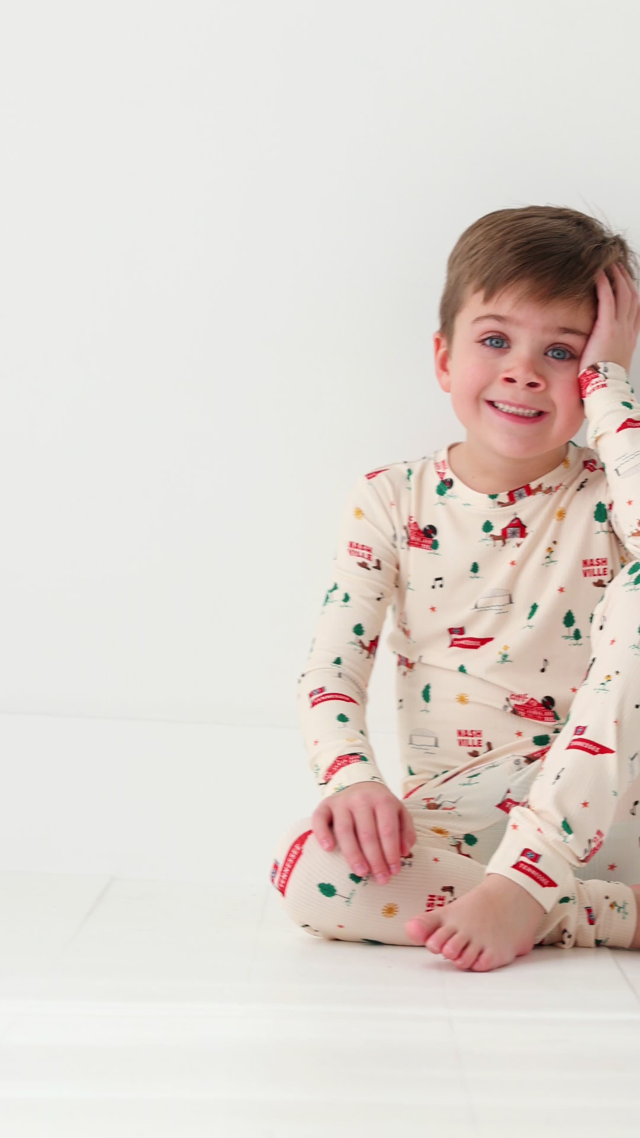 Music City Tennessee Small Ribbed Two-Piece Set