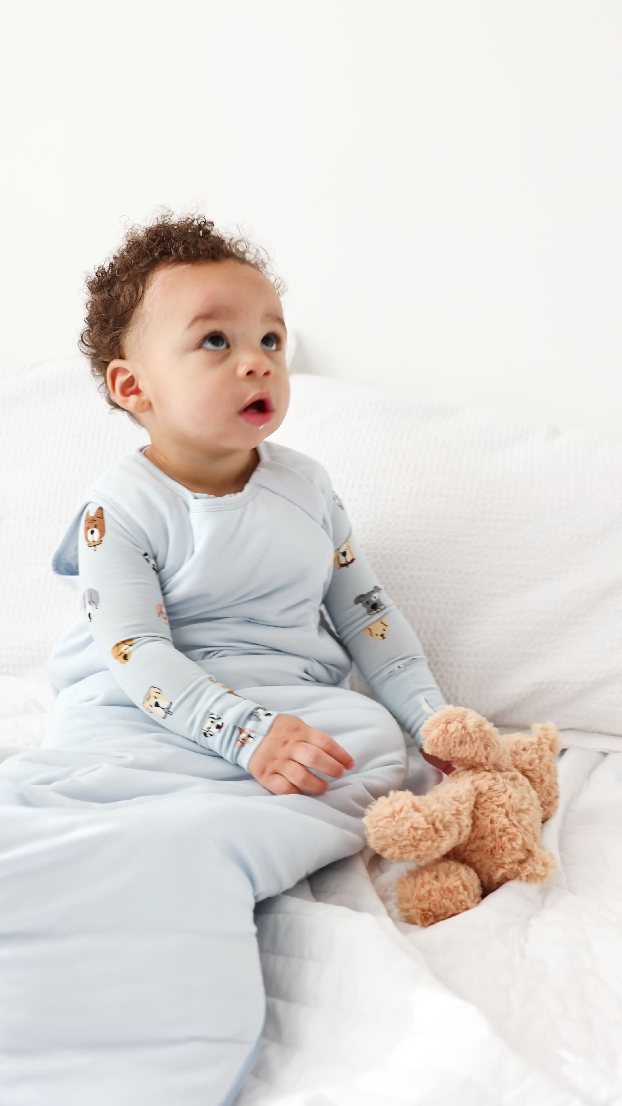 Dusty Coastal Blue Sleep Sack (2.5 TOG)