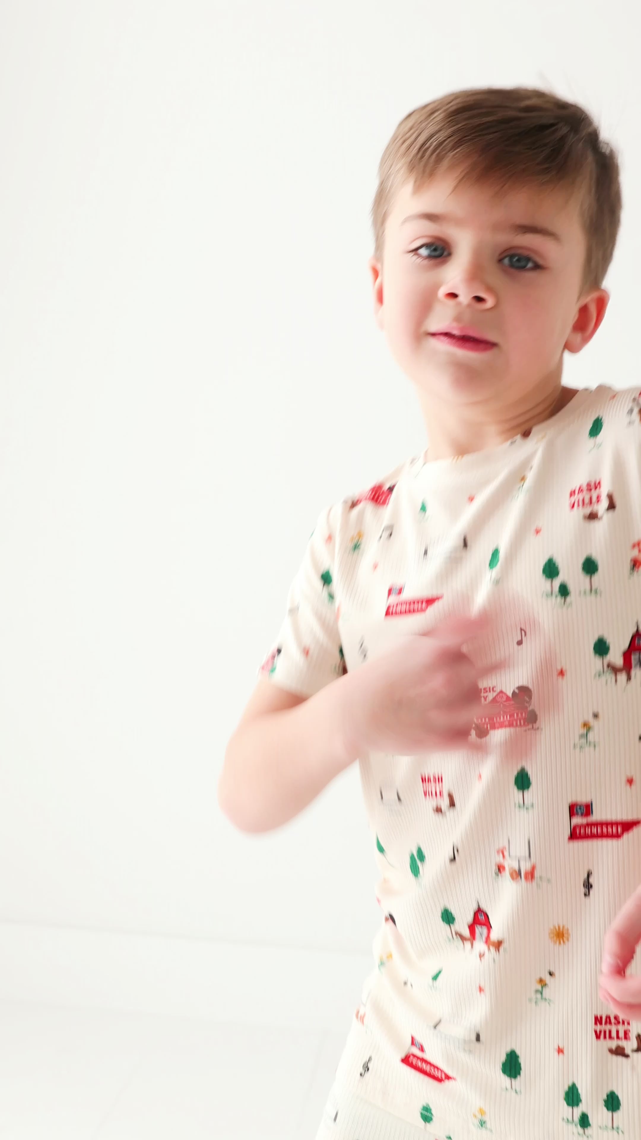 Music City Tennessee Small Ribbed Shorts Two-Piece Set