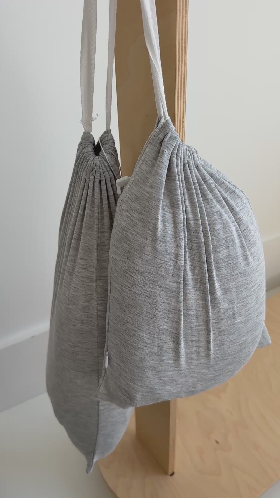 Heather Gray Crib Sheet