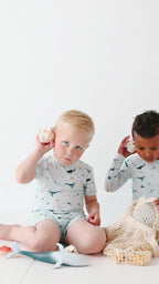 Under The Sea Small Ribbed Shorts Two-Piece Set