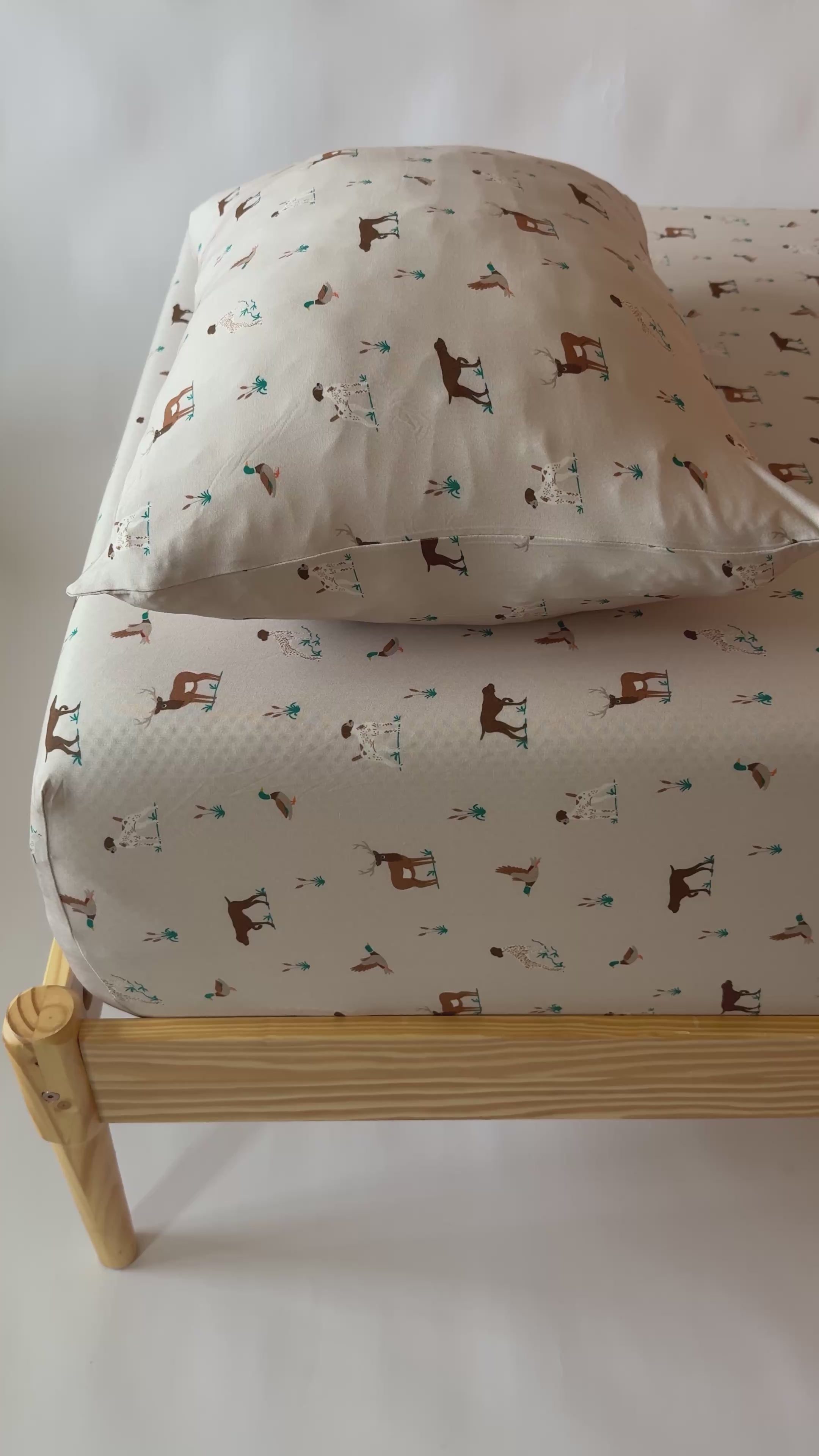 Backcountry Twin Sheet With Pillow Case