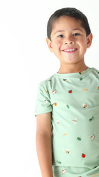 Backyard Bugs Small Ribbed Shorts Two-Piece Set
