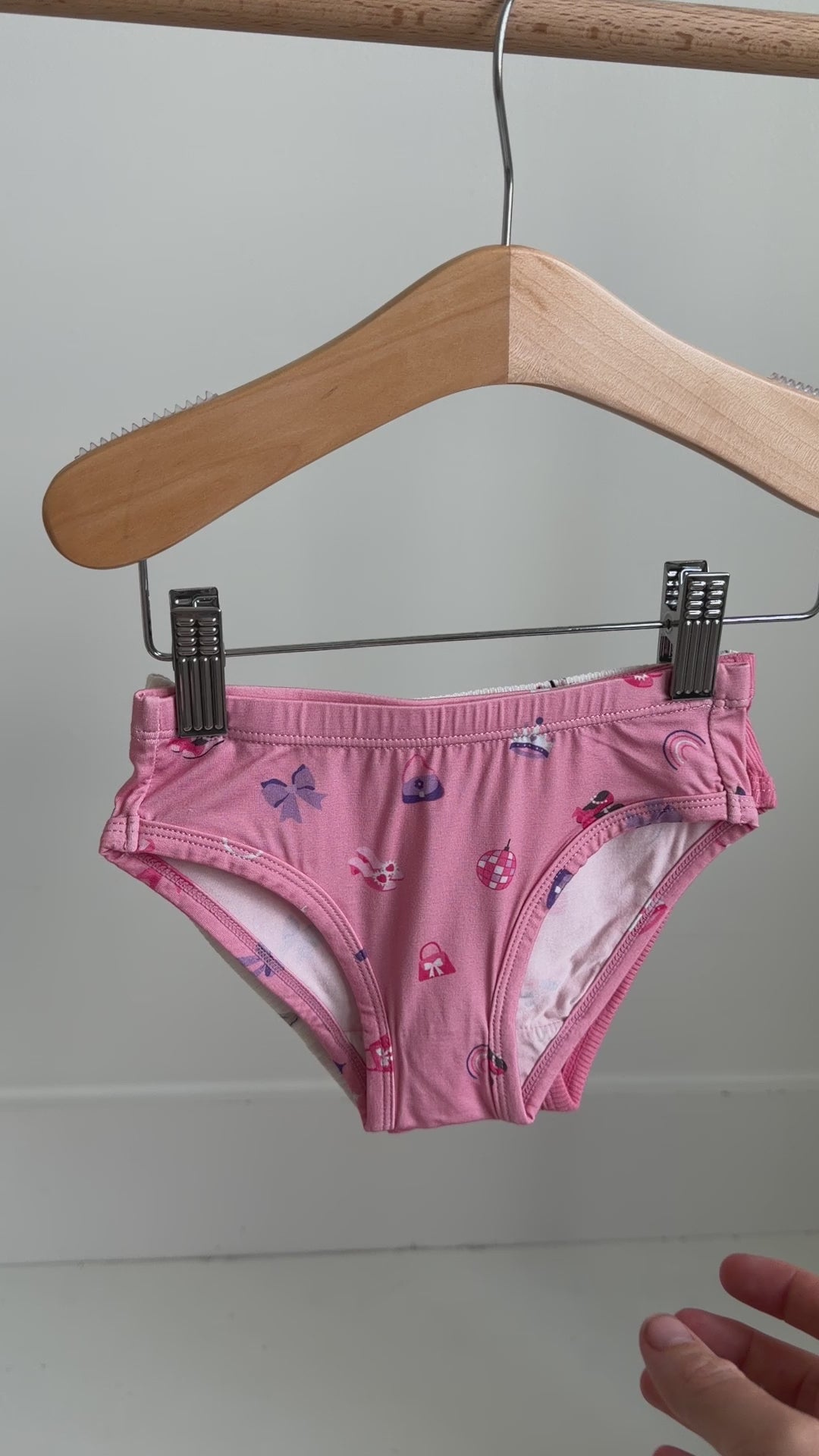 Girly Things, Peony Pink and Butterflies Underwear 3 pack