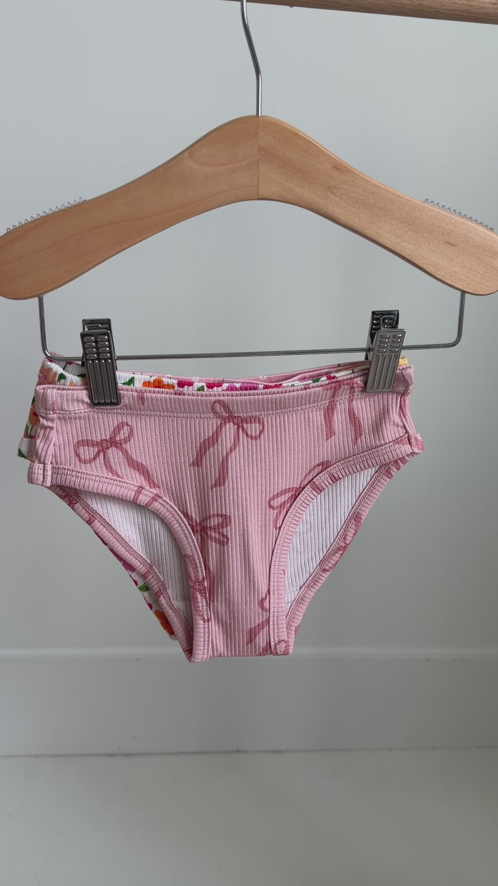 Coquette Bows, Summer Blooms and Ducks & Daisies Underwear 3 pack