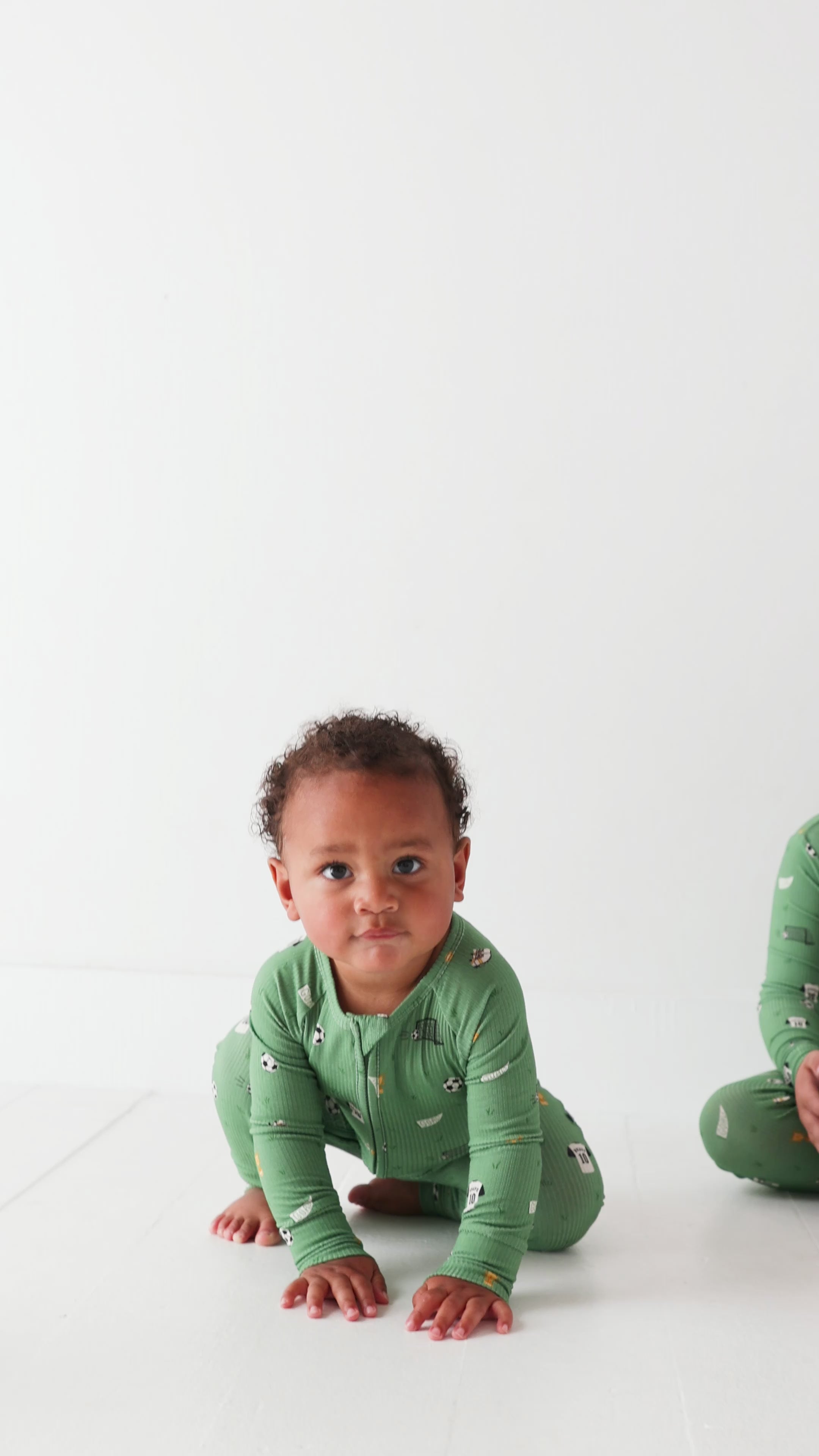 Soccer Small Ribbed Two-Piece Set