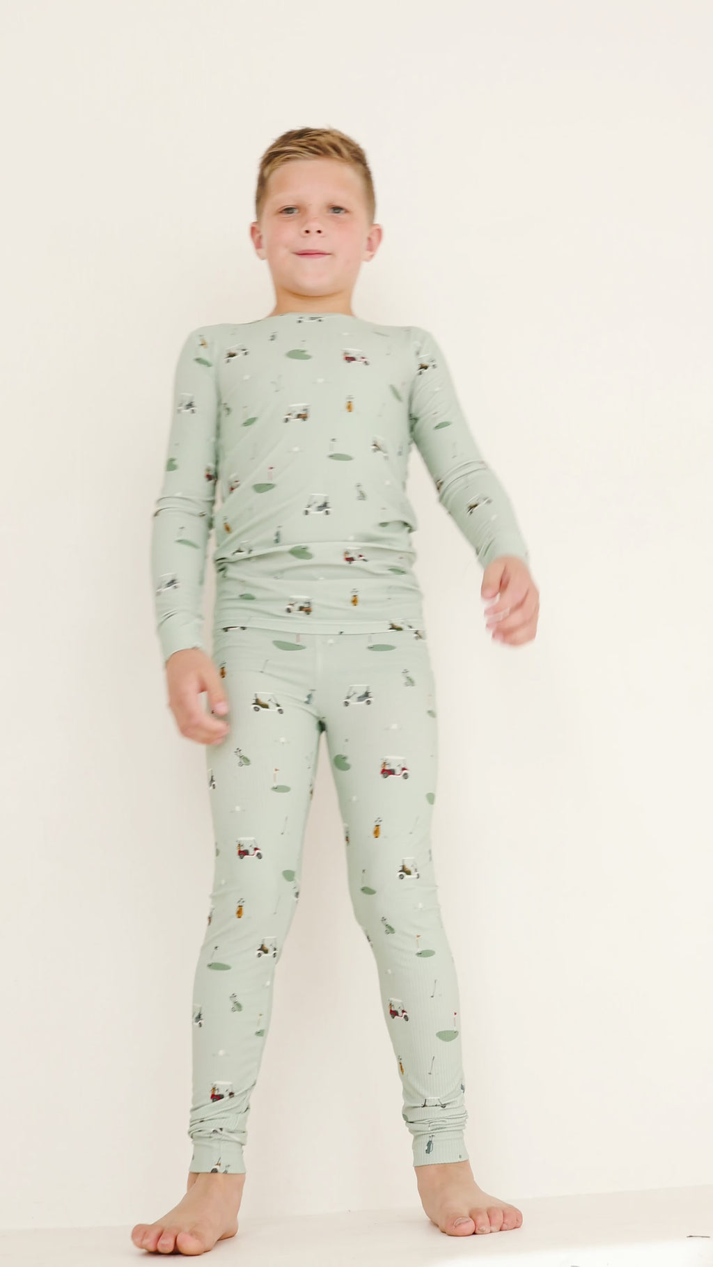 Golf Small Ribbed Two-Piece Set