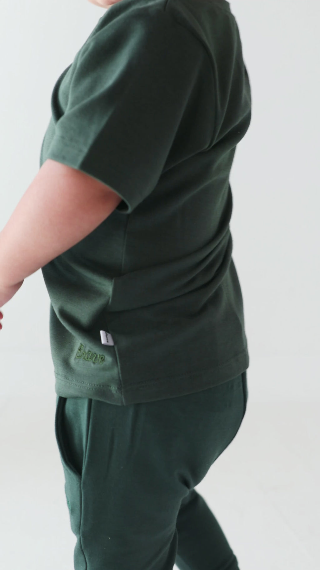 Dark Forest Green Solid Shirt