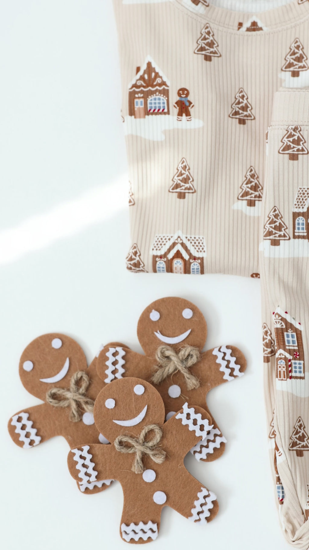 Gingerbread Small Ribbed Two-Piece Set