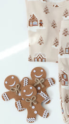 Gingerbread Small Ribbed Two-Piece Set