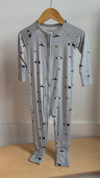Police Zip Romper