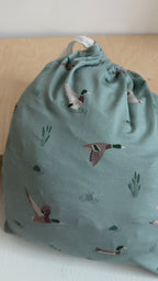 Mallards Twin Sheet With Pillow Case