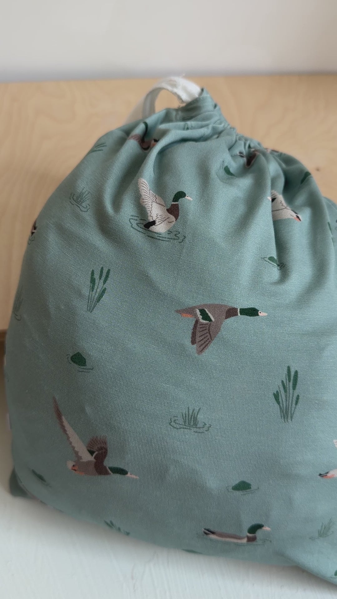Mallards Twin Sheet With Pillow Case