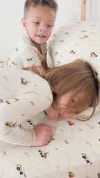 Construction Small Ribbed Zip Romper