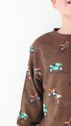 Little Riders Bamboo French Terry Pullover