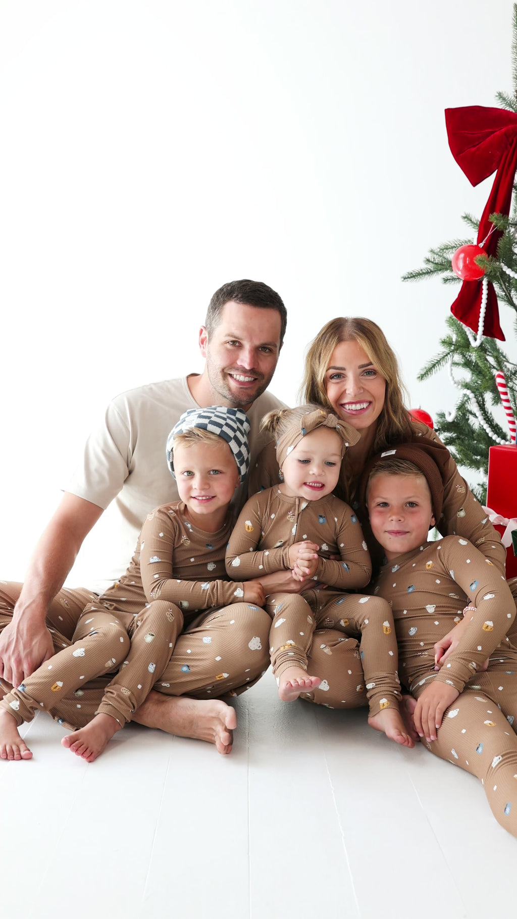 Hot Cocoa Small Ribbed Zip Romper