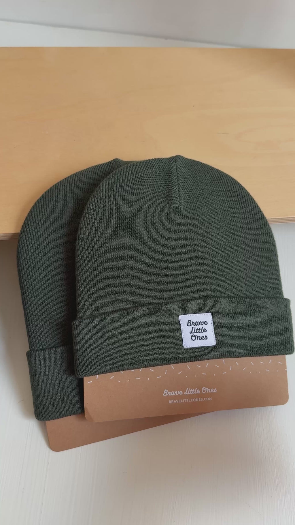 Dark Forest Green Knit Beanie