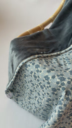 Bluebell Blossoms Small Ribbed Youth Blanket