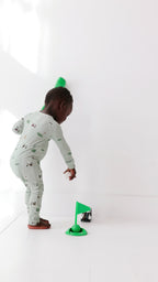 Golf Small Ribbed Zip Romper