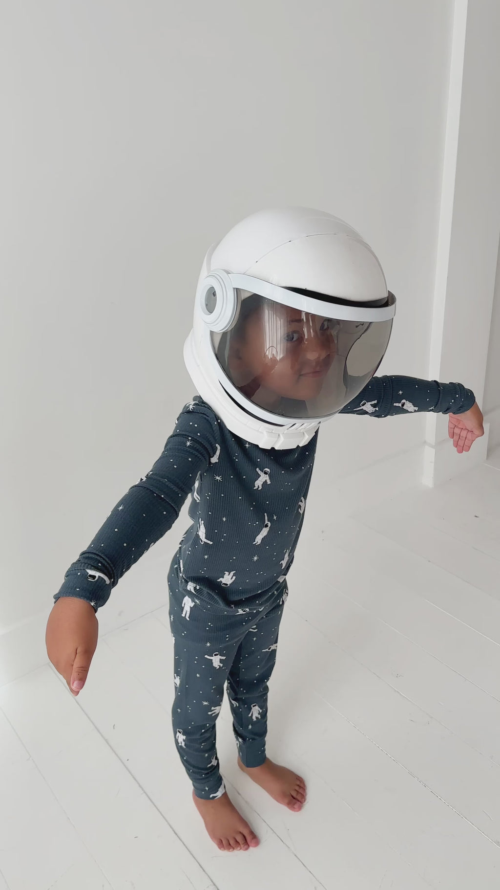 Astronauts Small Ribbed Two-Piece Set