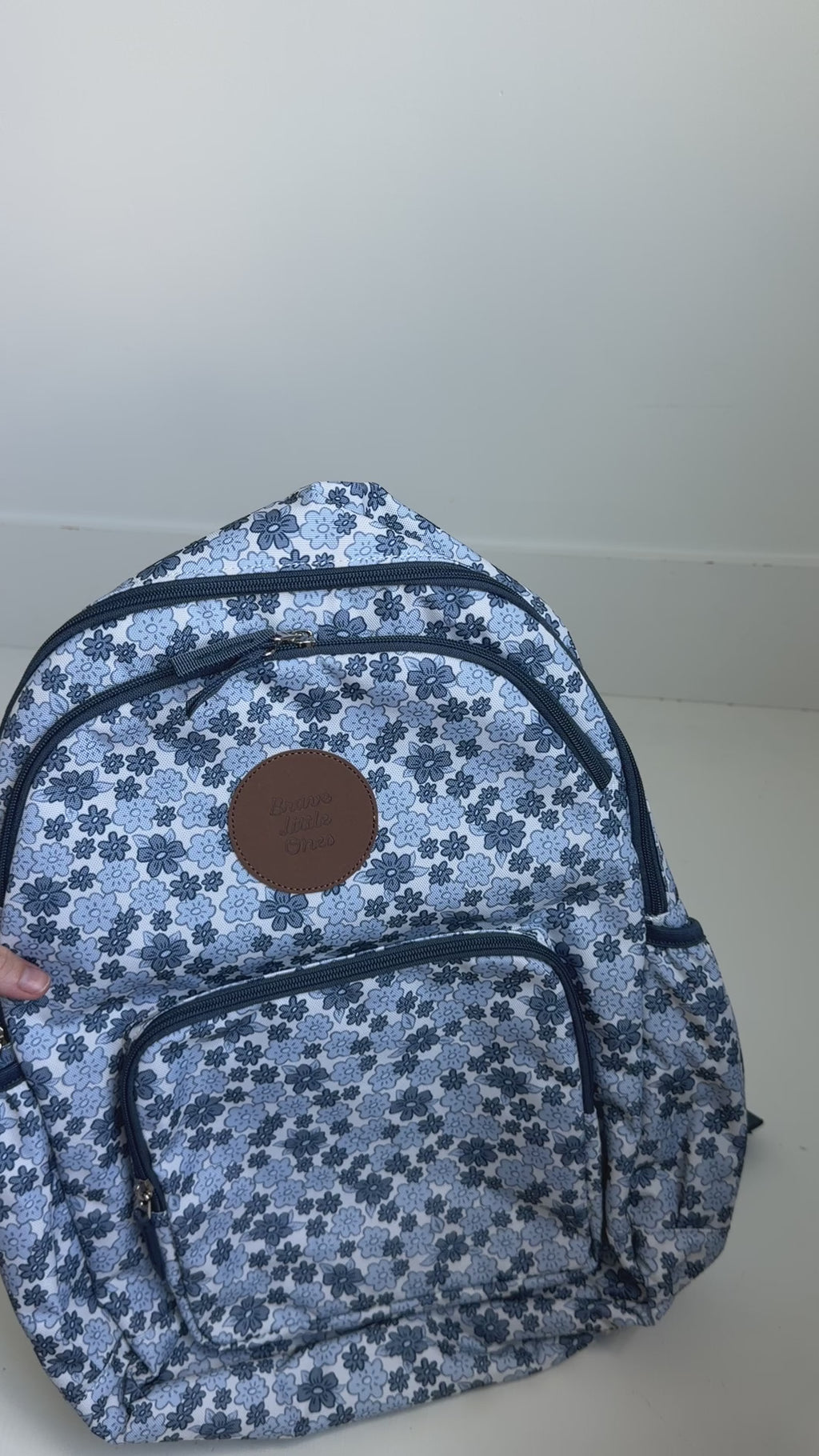 Bluebell Blossoms Large Backpack