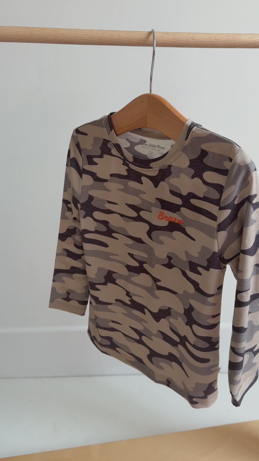 Camo Long Sleeve Shirt
