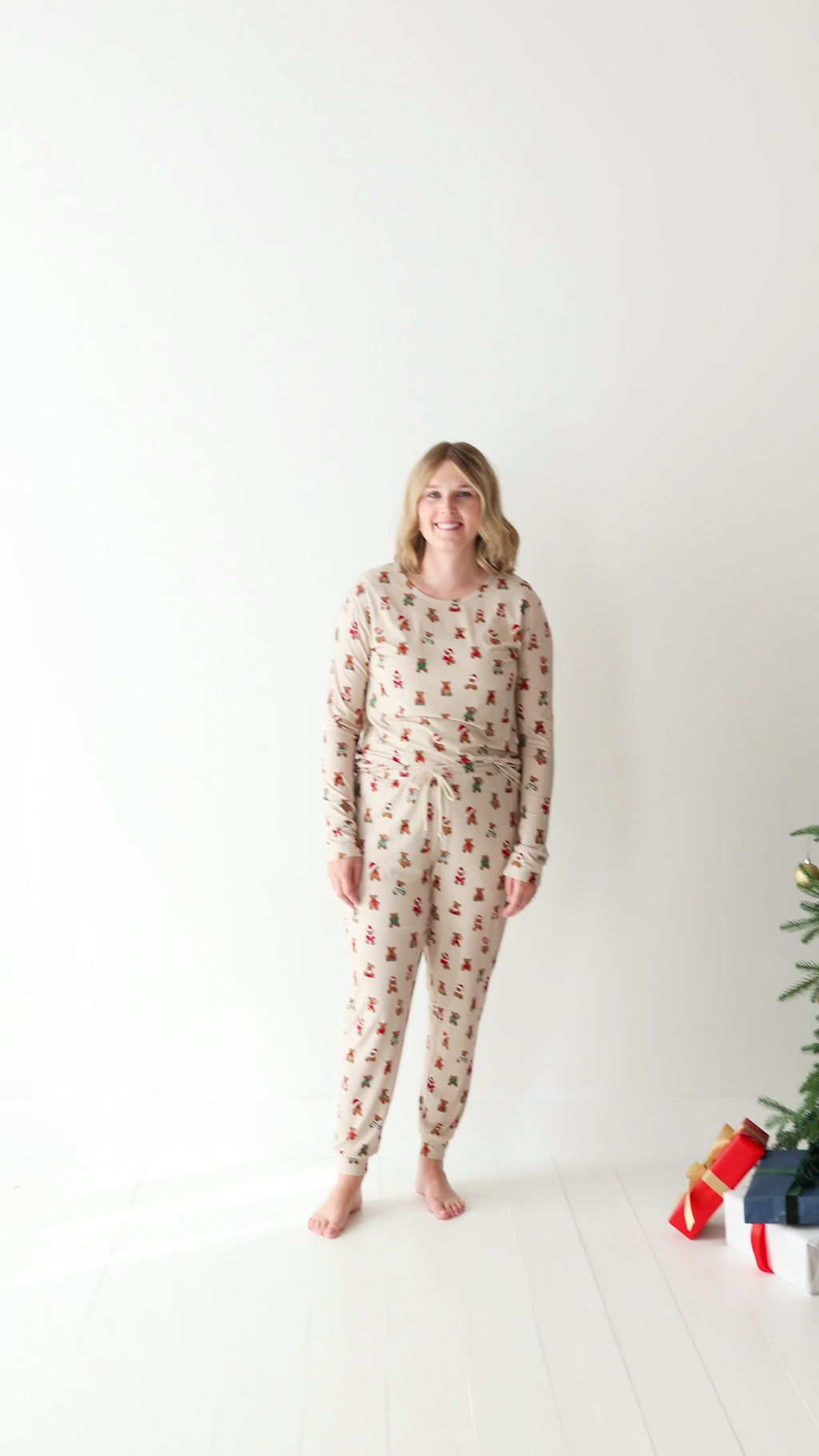 Teddy Bear Small Ribbed Women's Pants