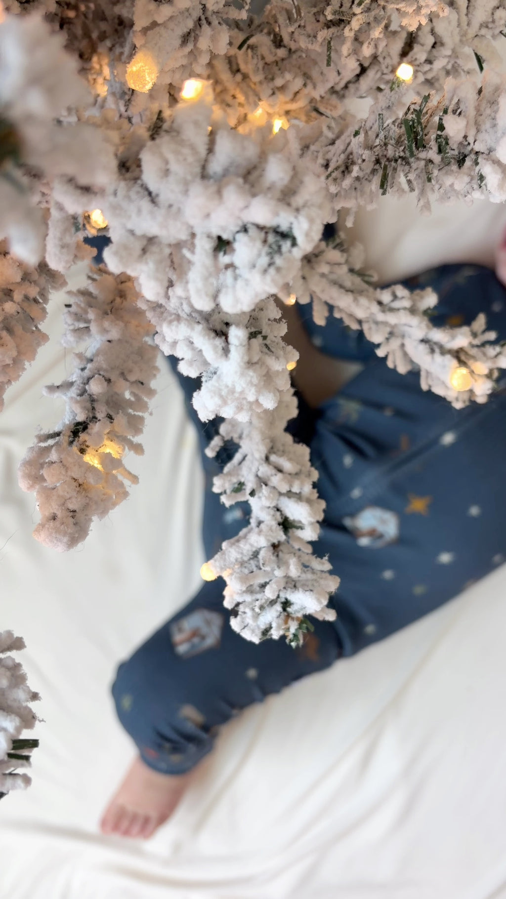 Nativity Blue Small Ribbed Zip Romper