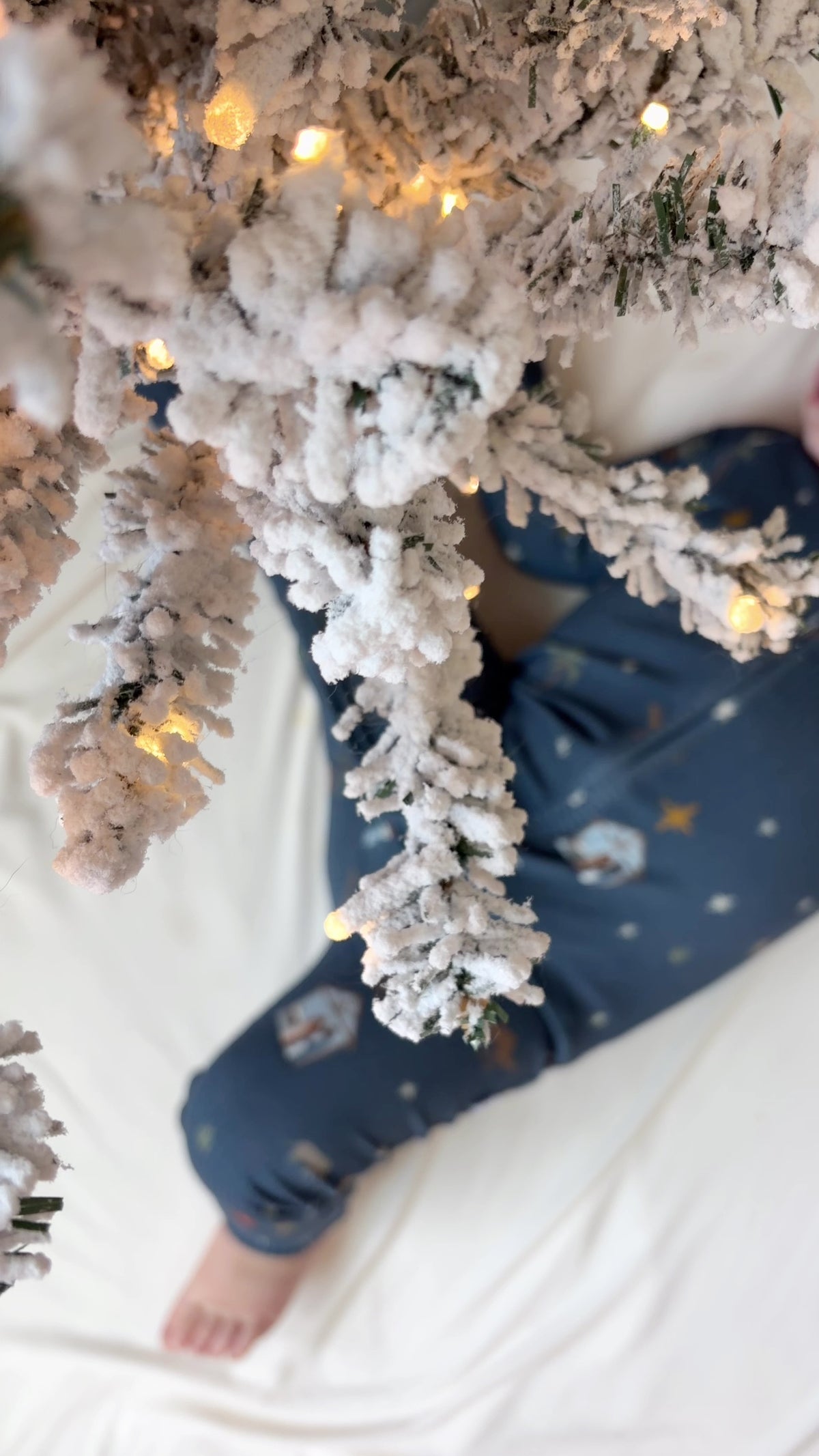 Nativity Blue Small Ribbed Zip Romper