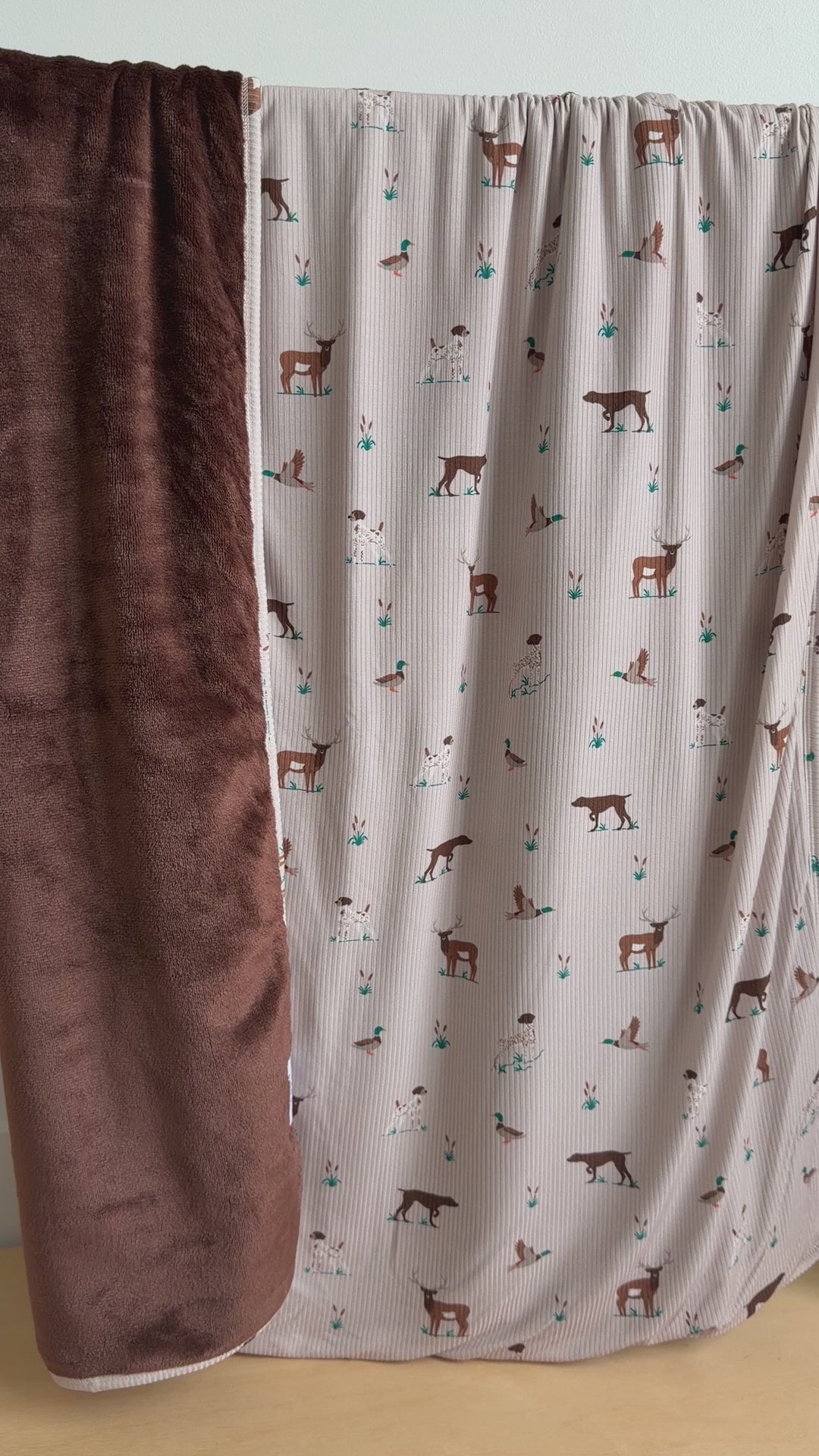 Backcountry Small Ribbed Toddler Blanket