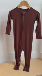 Pinecone Small Ribbed Zip Romper