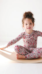 Fall Blooms Small Ribbed Two-Piece Set