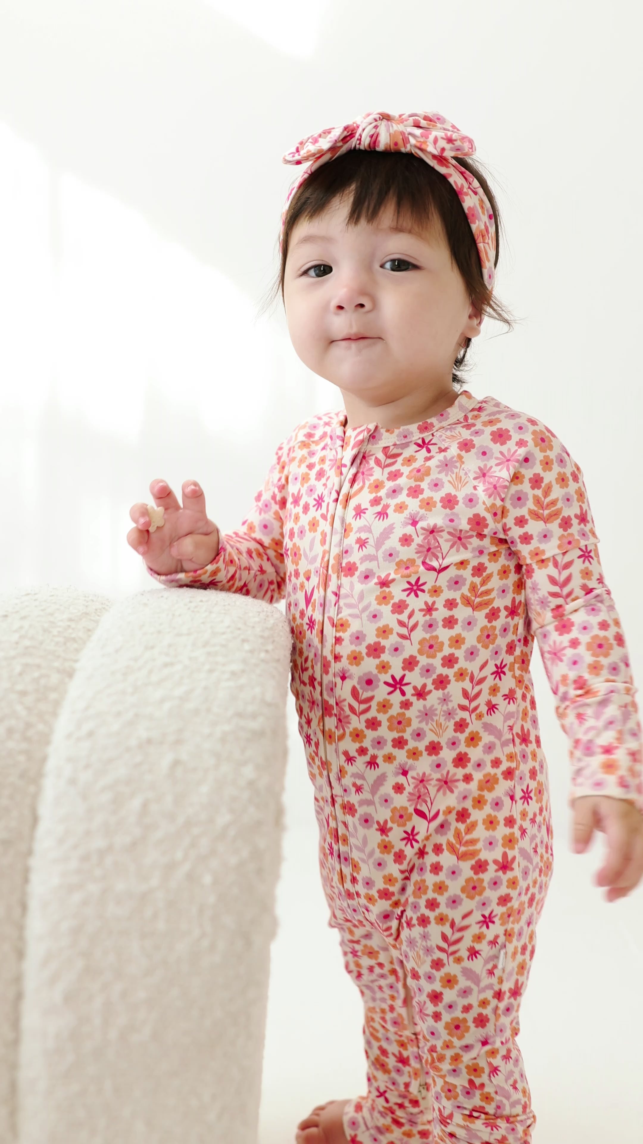 Spring Fields Zip Romper