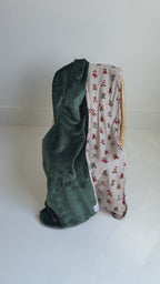 Teddy Bear Small Ribbed Youth Blanket