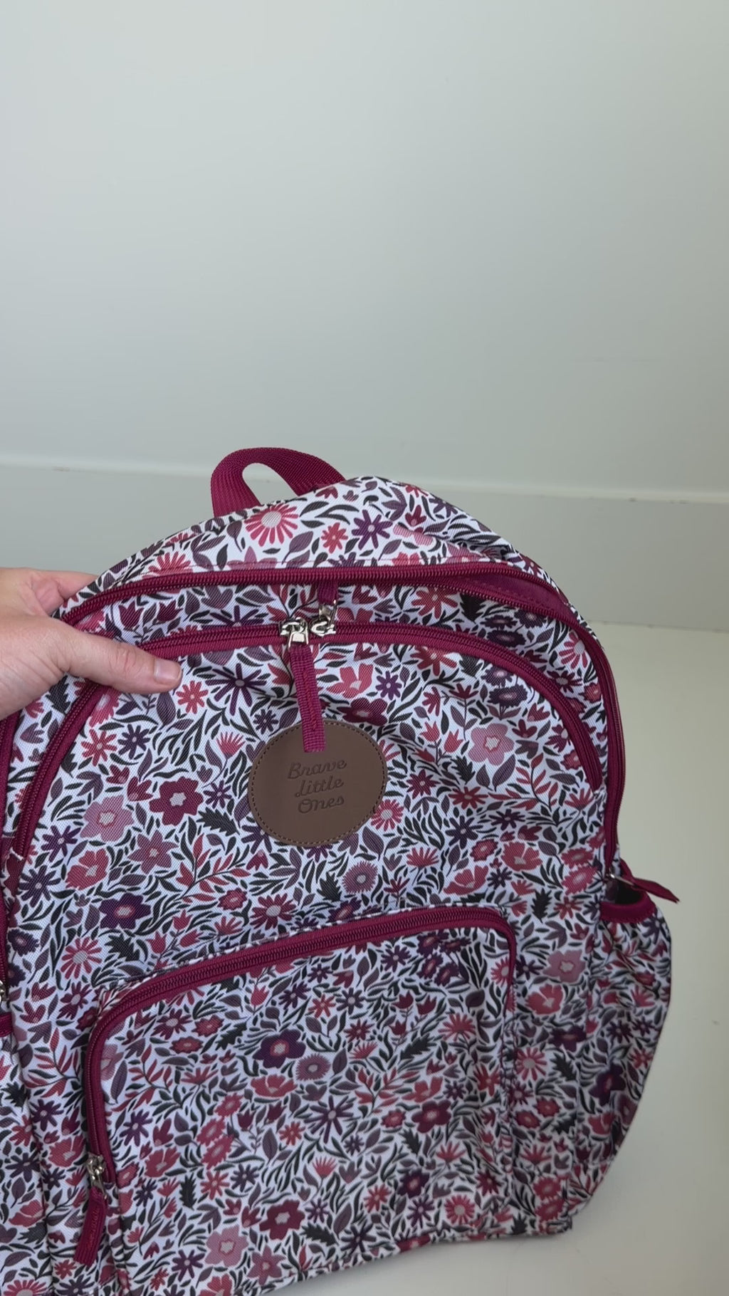 Fall Blooms Large Backpack