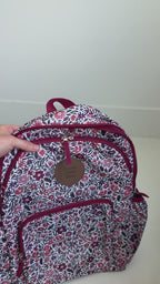 Fall Blooms Large Backpack