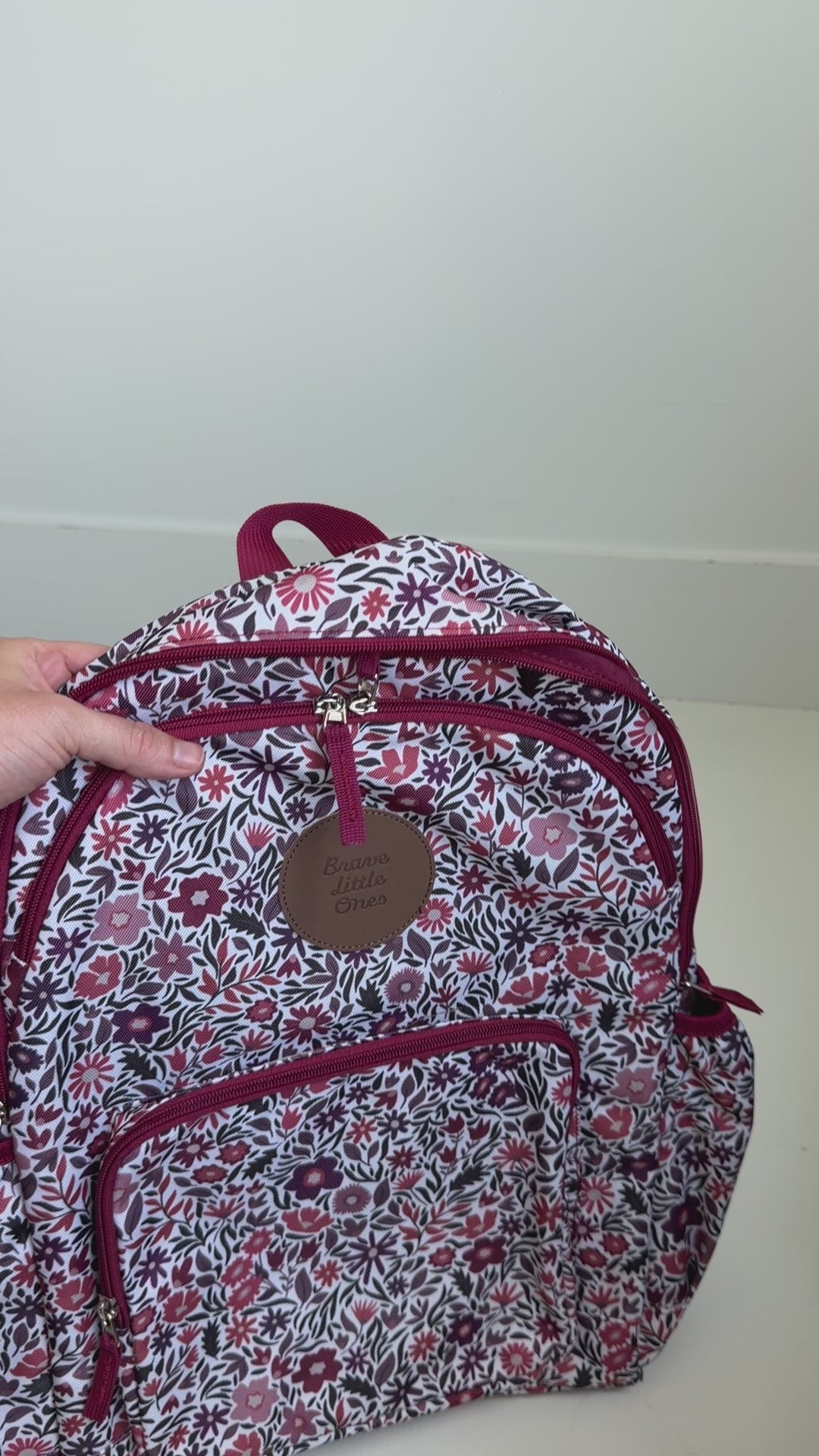Fall Blooms Large Backpack