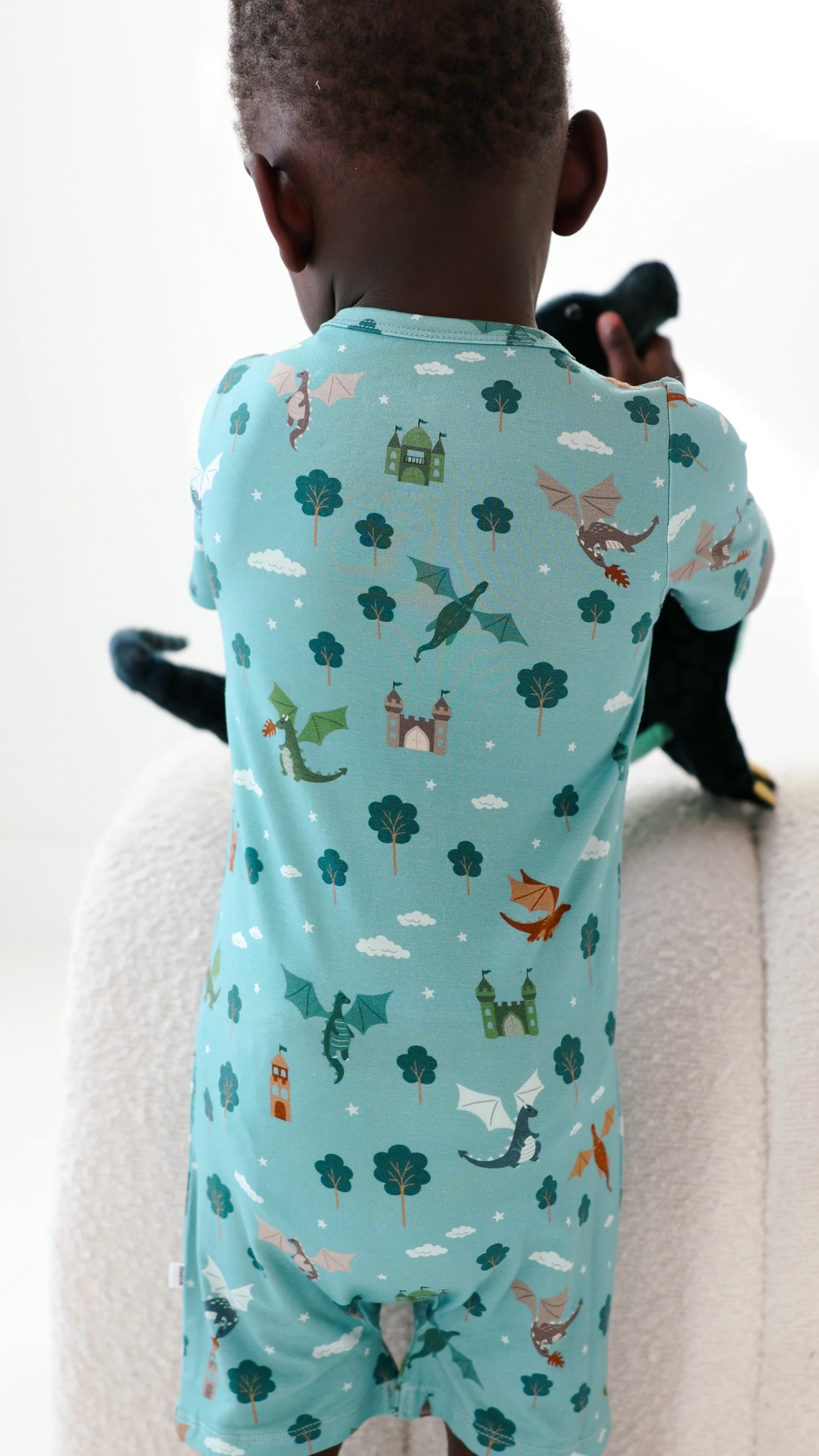 Dragons Summer Zip Romper