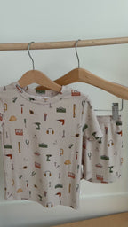 Tool Time Small Ribbed Shorts Two-Piece Set